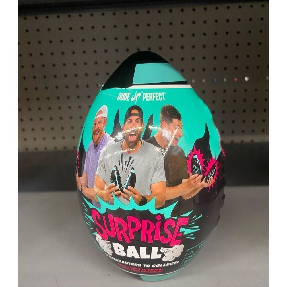 Dude Perfect SURPRISE FOOTBALL 11 Surprises Inside Youtube Merch